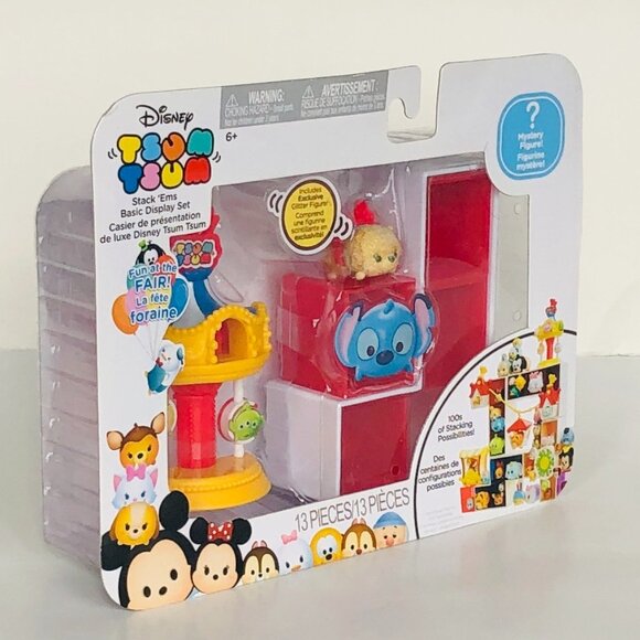 Disney Tsum Tsum Fun At the Fair Basic Display Set (Carousel) New Sealed Age 6+ - Picture 10 of 16